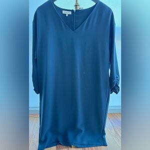Lafayette 148 V-Neck Dress